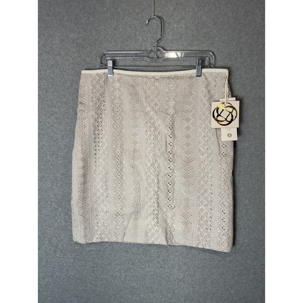 Etcetera Skirt Womens 14‎ Eyelet Lace Lined New With Tags Denver Dressy Summer